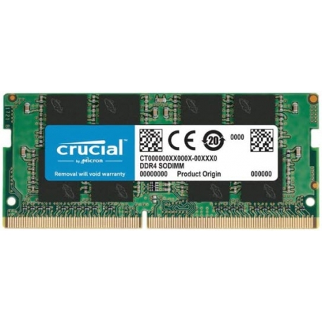رم نوت بوک DDR4 کروشیال تک کاناله 3200 مگاهرتز ظرفیت 16 گیگابایت