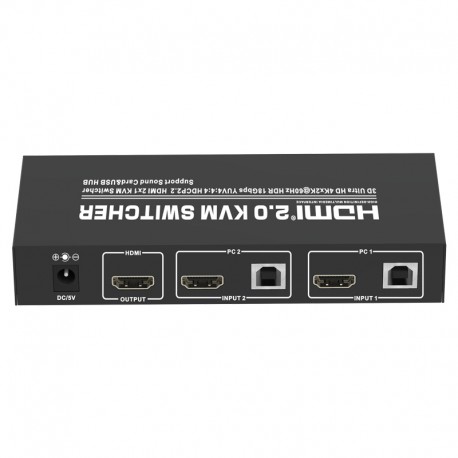 کی وی ام سوئیچ 2 پورت HDMI تی سی تی TC-KSW-21U