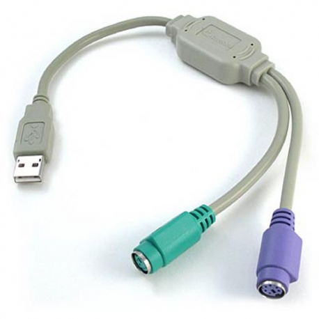 تبدیل USB به PS/2 دو سر ماده