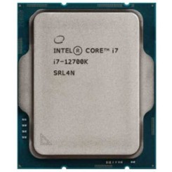 Intel Core i7-12700K LGA1700 CPU - طلق و فن / بدون باکس