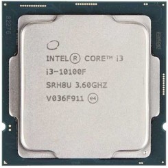Intel Core i3-10100F LGA1200 CPU - طلق و فن / بدون باکس