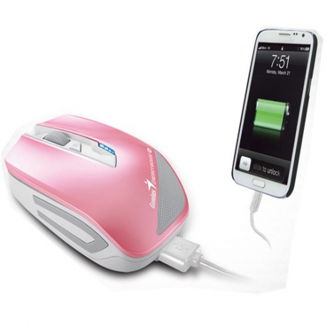 Genius Energy Wireless Mouse - Pink
