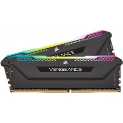 رم دسکتاپ DDR4 دو کاناله 3600 مگاهرتز کورسیر مدل VENGEANCE RGB PRO SL ظرفیت 16 گیگابایت