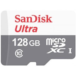  کارت حافظه microSDXC سن دیسک Ultra ظرفیت 128 گیگابایت