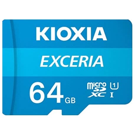 کارت حافظه‌ microSDHC کیوکسیا مدل EXCERIA کلاس 10 استاندارد UHS-I U1 سرعت 100MBps ظرفیت 64 گیگابایت
