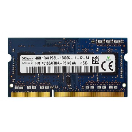 رم لپ تاپ 4 گیگ Hynix DDR3-PC3L-1600-12800 MHZ 1.35V