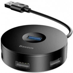 هاب USB باسئوس Baseus Round Box Hub USB Adapter CAHUB-F01