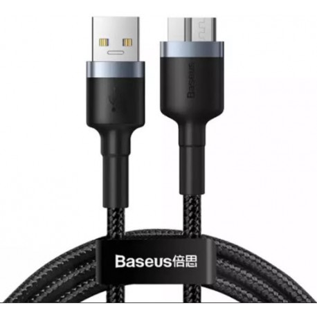 کابل هارد یو اس بی به میکرو بی باسئوس Baseus Cafule USB to Micro-B Cable 1m/2A