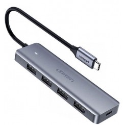 هاب 4 پورت Type C به USB 3.0 یوگرین 70336 Ugreen CM219