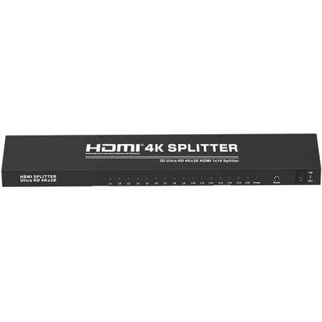 اسپلیتر 16 پورت HDMI تی سی تی مدل TC-SP-166U