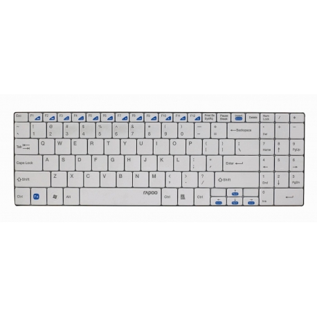 Keyboard Rapoo E9070 Wireless Ultra-Slim White