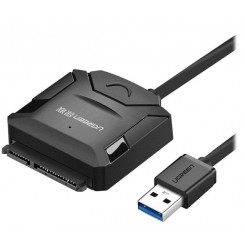 تبدیل USB 3.0 به SATA 3.0 همراه آداپتور یوگرین Ugreen CR108 20611