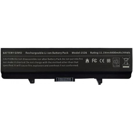 باتری لپ تاپ دل Battery Dell Inspiron 1525 6Cell مشکی-49 وات ساعت