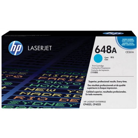 کارتریج لیزری اچ پی رنگ آبی HP 648A