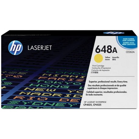 کارتریج رنگی اچ پی رنگ زرد HP 648A