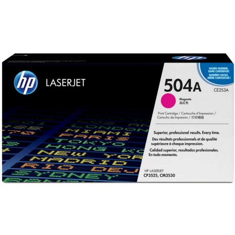 کارتریج رنگی اچ پی رنگ قرمز HP 504A