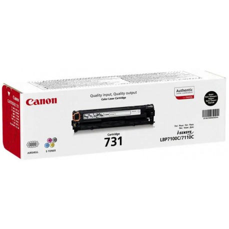 کارتریج تونر رنگ مشکی کانن 731 Canon