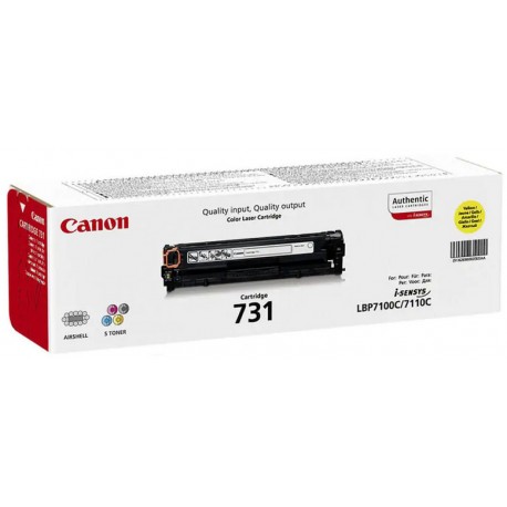 کارتریج تونر رنگ زرد کانن 731 Canon