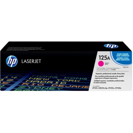 کارتریج رنگی اچ پی رنگ قرمز HP 125A