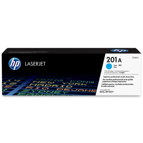 کارتریج رنگی اچ پی رنگ آبی HP 201A