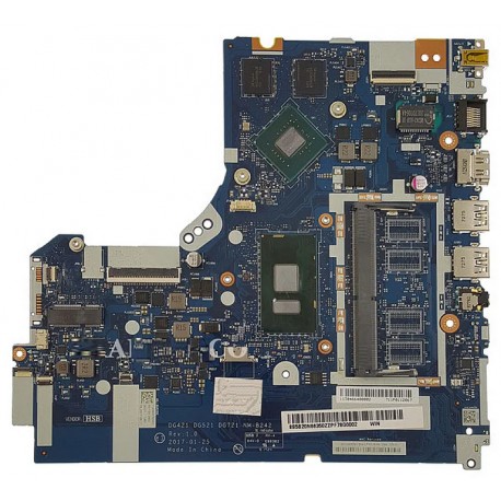 مادربرد لپ تاپ لنوو IdeaPad 320_CPU-I7-7500_DG421_DG521_DG721_NM-B242_VGA-2GB گرافیک دار