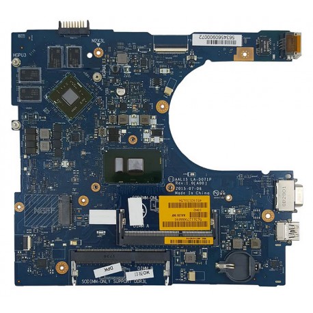 مادربرد لپ تاپ دل Mainboard Dell Inspiron 5459 CPU-I5-6_LA-D071P_Rev.1.0 VGA-2GB PM
