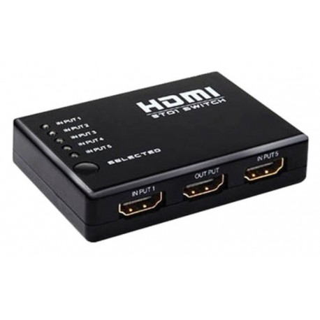سوئیچ 5 پورت HDMI با ریموت کنترل وی نت Vnet V-SWHD1405