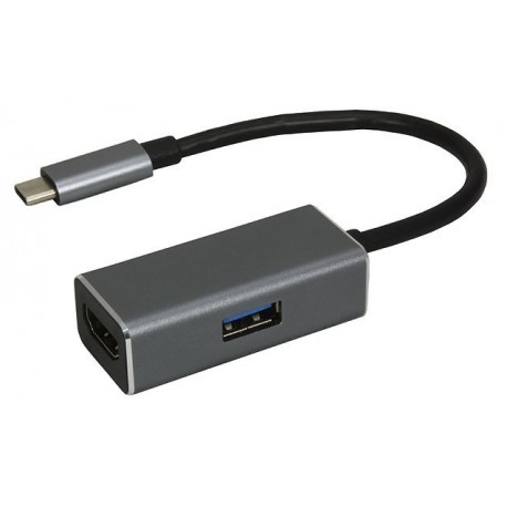 تبدیل Type C به HDMI و USB 3.0 فرانت FN-UC2HU300
