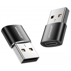 تبدیل USB به Type C جویروم Joyroom S-H152 پک دو عددی