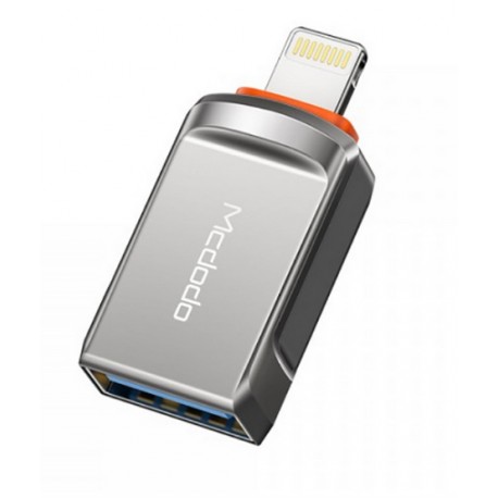 تبدیل OTG لایتنینگ به USB 3.0 مک دودو Mcdodo OT-8600 USB 3.0 to Lightning Convertor آیفونی