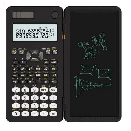 ماشین حساب مهندسی گرین لاین Green Lion Scientific Calculator And Writing Pad