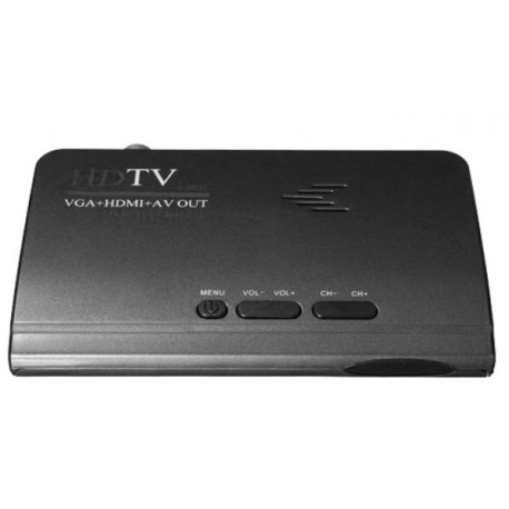 گیرنده دیجیتال مانیتور و تلویزیون DVB-T2 TV Box VGA-AV-HDMI