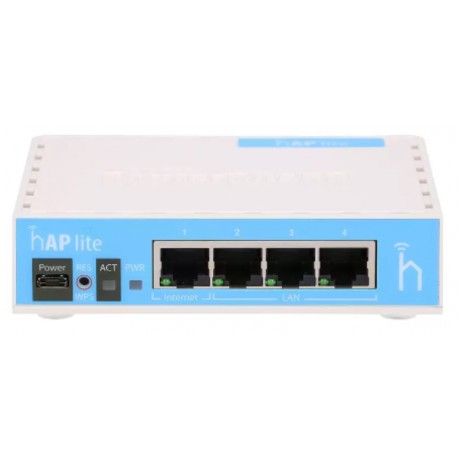 روتر و اکسس پوینت بی سیم میکروتیک MikroTik RB941-2nD | hAP lite