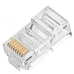 کانکتور Rj45 UTP Cat6 وی نت Vnet V-NC6U0100