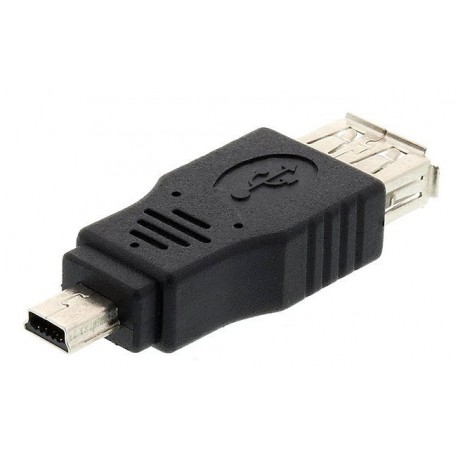 تبدیل Mini USB 5pin - OTG به USB 2.0 وی نت V-AUSB5PIN