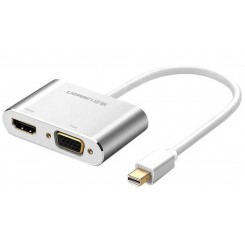 تبدیل Mini DisplayPort به HDMI و VGA یوگرین 20421 Ugreen MD115