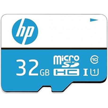 کارت حافظه‌ microSDHC اچ پی MI210 استاندارد UHS-I U1 سرعت 100MBps ظرفیت 32 گیگابایت به همراه آداپتور SD