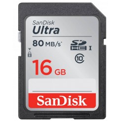 کارت حافظه SDHC سن دیسک Ultra ظرفیت 16 گیگابایت