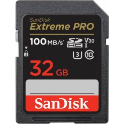 کارت حافظه SDHC سن دیسک Extreme Pro V30 ظرفیت 32 گیگابایت