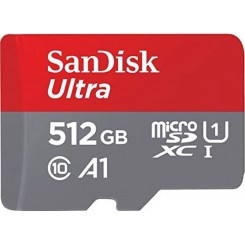 کارت حافظه microSDXC سن دیسک Ultra A1 ظرفیت 512 گیگابایت
