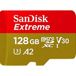 کارت حافظه microSDXC سن دیسک 128 گیگابایت Sandisk Extreme