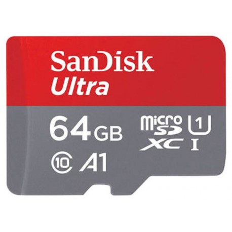 کارت حافظه microSDXC مدل Ultra کلاس 10 استاندارد UHS-I A1 سرعت 140MBps ظرفیت 64 گیگابایت