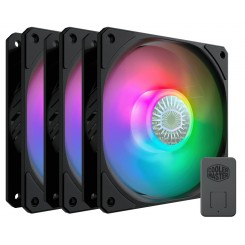 فن کیس کولر مستر COOLERMASTER SICKLEFLOW 120 ARGB 3 IN 1 Black