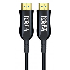 کابل 2.0 HDMI فیبر نوری کی نت پلاس 50 متری Knet Plus KP-CHAOC500