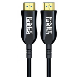 کابل 2.0 HDMI فیبر نوری کی نت پلاس 80 متری Knet Plus KP-CHAOC800