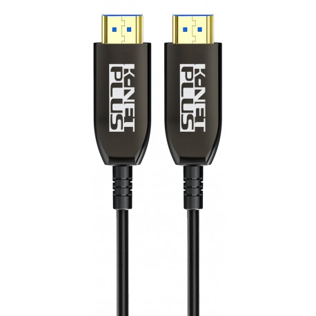 کابل 2.1 HDMI فیبر نوری کی نت پلاس 10 متری Knet Plus KP-CHAOC21100