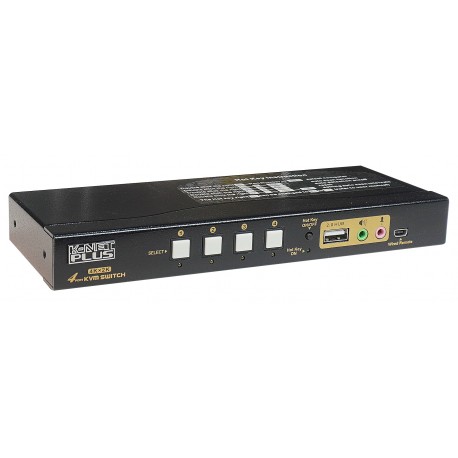 کی وی ام سوئیچ 4 پورت HDMI کی نت پلاس Knet Plus KP-SWKH404