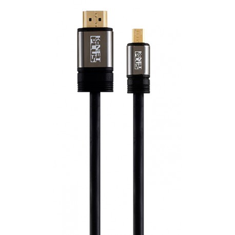 کابل Micro HDMI به HDMI کی نت پلاس 1.8 متری Knet Plus KP-CHM2018