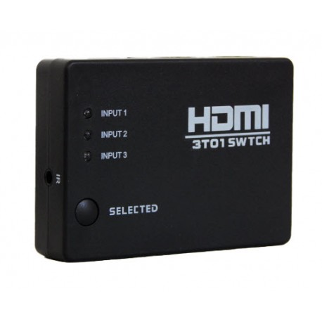 سوئیچ 3 پورت HDMI وی نت Vnet V-SWHD1403 به همراه ریموت کنترل
