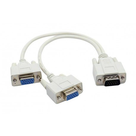 تبدیل 1 به 2 تصویر VGA نر وی نت Vnet V-CSVGA02